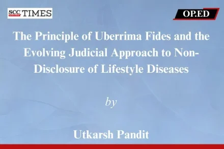Principle of Uberrima Fides