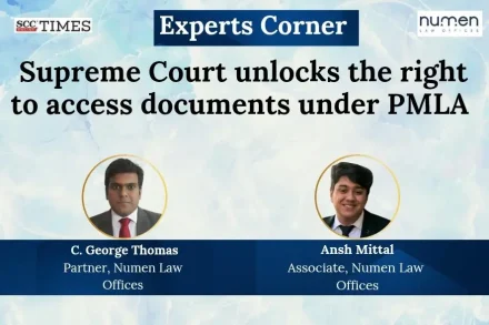 Right to access documents under PMLA