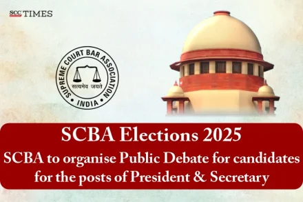 SCBA Elections 2025 public debate