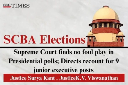 SCBA elections recount