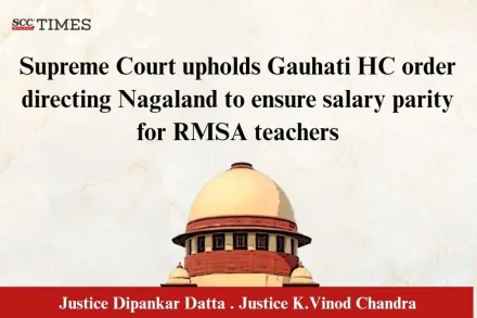 Salary parity RMSA teachers Nagaland