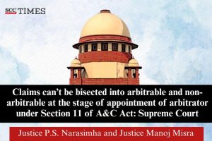 Supreme court Non-Arbitrable claims