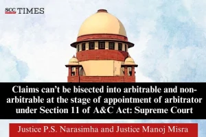 Supreme court Non-Arbitrable claims