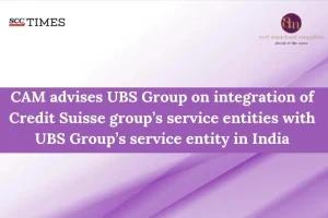 UBS Credit Suisse India integration