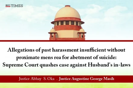 abetment to suicide mens rea