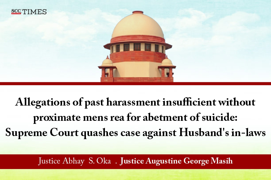 abetment to suicide mens rea