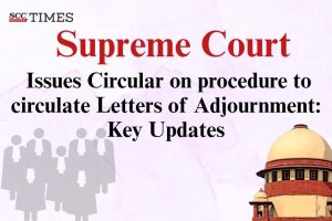 letters of adjournment