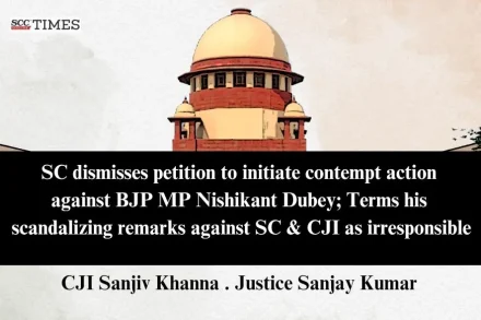 nishikant dubey bjp mp remarks against cji