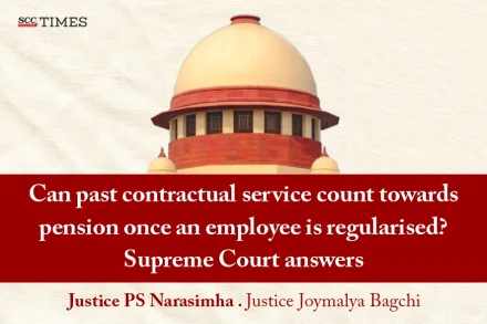 past contractual service pension