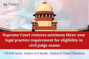 three-year legal practice requirement