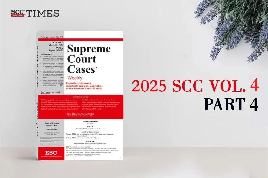 2025 SCC Vol. 4 Part 4