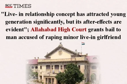 Allahabad High Court Live- in relationship