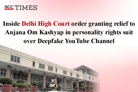 Anjana Om Kashyap Personality Rights