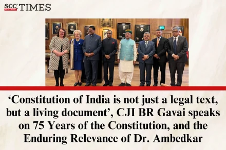 BR Gavai 75 Years of Indian Constitution