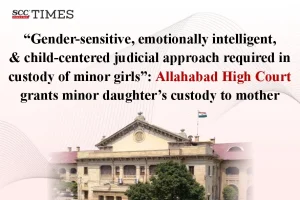 Custody of minor girl