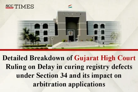 Delay in curing registry defects