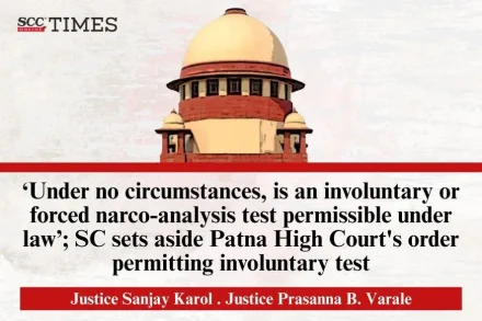 Forced narco-analysis test