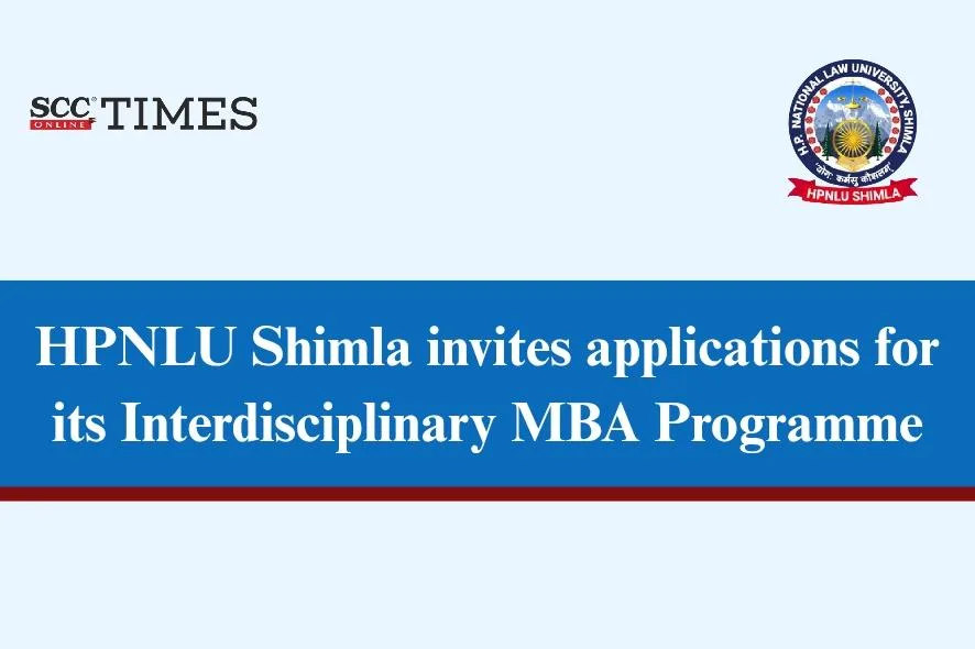 HPNLU MBA Programme