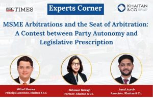 MSME arbitrations and seat of arbitration