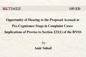 Opportunity of Hearing