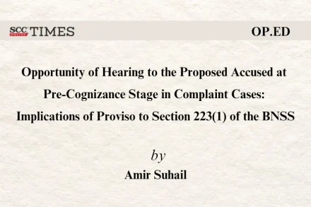 Opportunity of Hearing