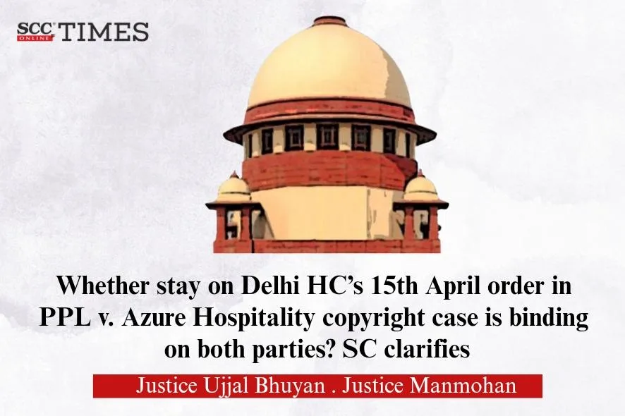 PPL v Azure hospitality Copyright Infringement