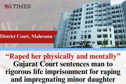 Rape of minor daughter