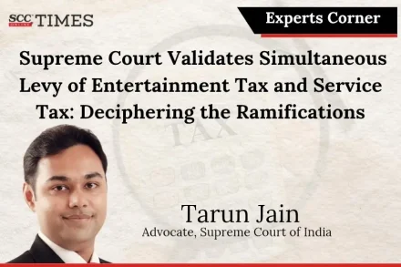 Simultaneous levy of entertainment and service tax