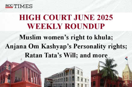 High Court Weekly Roundup