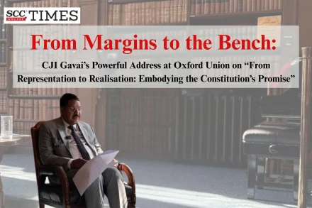 Justice Gavai Oxford Union address
