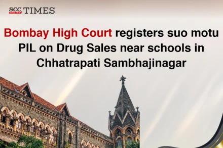 suo motu PIL drug near school