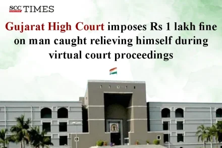 1 lakh fine for relieving on virtual hearing