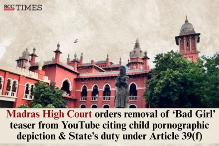 Bad Girl teaser removal from YouTube