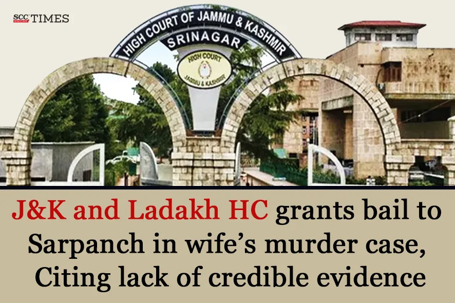 Bail to Sarpanch in Wife's Murder Case