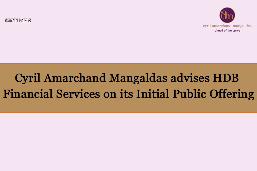 CAM Advises HDB Financial Services on IPO