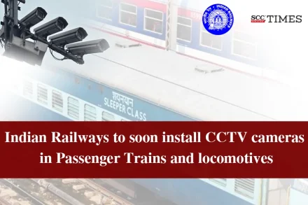 CCTV cameras in Passenger Trains