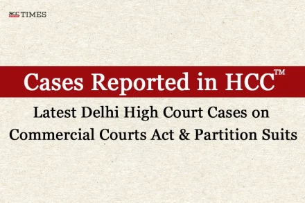Cases on Commercial Courts Act