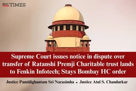 Charitable Trust land dispute