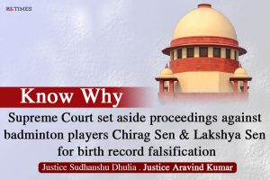 Chirag Sen and Lakshya Sen