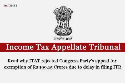 Congress party's tax exemption appeal
