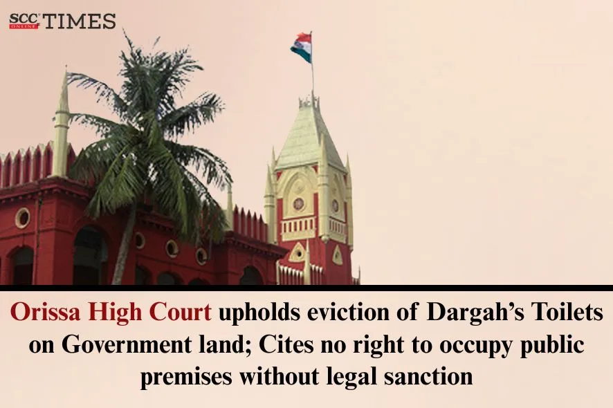 Dargah toilets on Govt. land