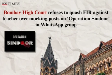FIR against teacher for mocking Operation Sindoor