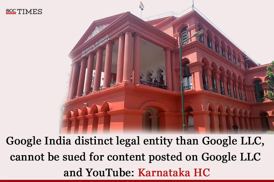 Google India different entity from Google LLC
