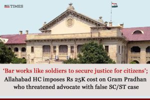 Gram Pradhan threatened advocate