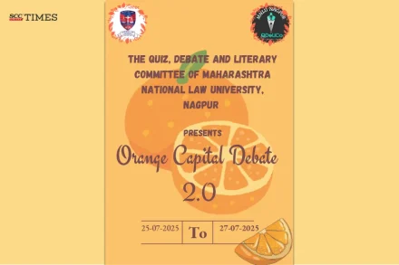 MNLU Nagpur Orange Capital Debate