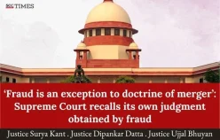Supreme Court recalls its own judgment obtained by fraud