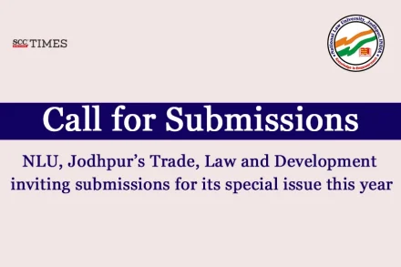NLUJ Trade Law and Development Journal