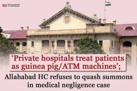 Private hospitals treat patients as ATM