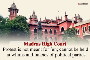 Protest is not meant for fun