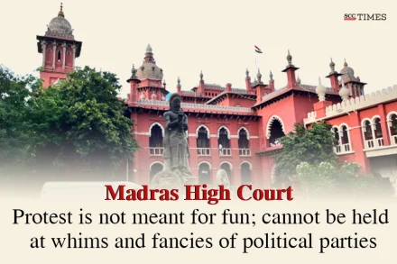 Protest is not meant for fun